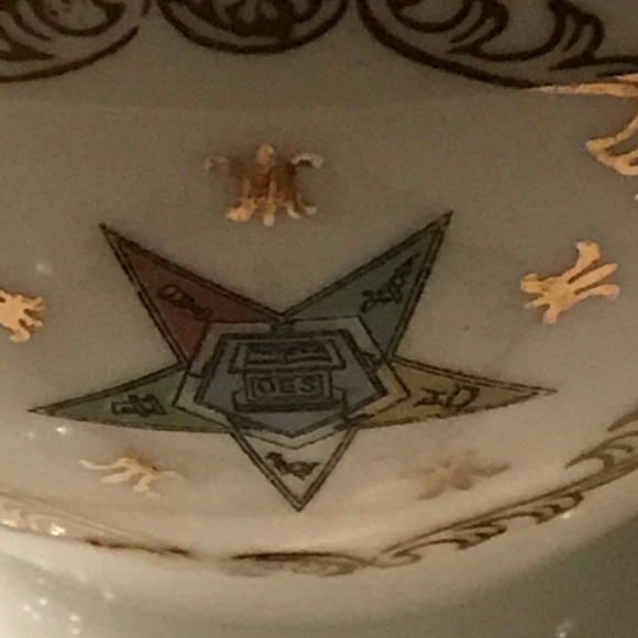 F.N. Kistner “Temple Treasures” OES Masonic Teacup - Picture 6 of 12